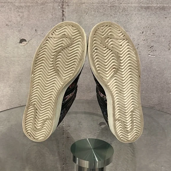 ADIDAS SUPERSTAR UP “Floral Twist” Lace Wedge Sneakers - FW3699 - Picture 6 of 7